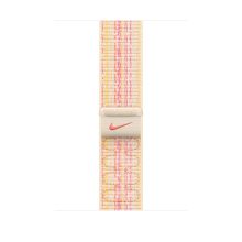 Apple Watch 45mm Starlight/Pink Nike Sport Loop