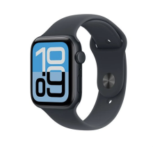 Apple Watch SE 3 GPS 44mm Midnight Aluminium Case with Midnight Sport Band - M/L