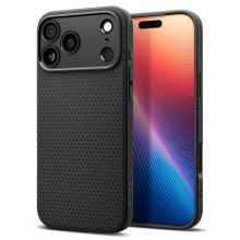 Spigen Liquid Air, matte black - iPhone 17 Pro Max