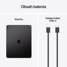 iPad Pro 13" M5 Wi-Fi 2TB sklo s nanotextúrou- Space Black