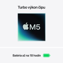 MacBook Air 13" M5 10-Core/ 8-Core GPU/ 16GB/ 512GB/ Silver