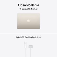 MacBook Air 15" M5 10-Core/ 10-Core GPU/ 16GB/ 512GB/ Starlight