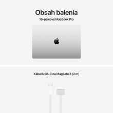 MacBook Pro 16" M5 Pro 18-core/ 20-core GPU/ 24GB/ 1TB SSD/ Silver