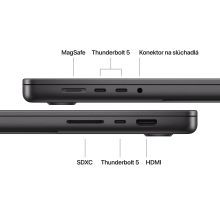 MacBook Pro 16" M5 Pro 18-core/ 20-core GPU/ 24GB/ 1TB SSD/ Space Black