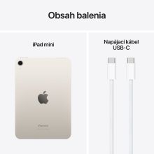 iPad mini (A17Pro) 128 GB Starlight WiFi