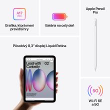 iPad mini (A17Pro) 256 GB Starlight WiFi + Cellular