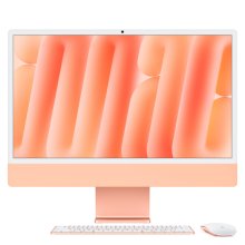 iMac 24" 4.5K Apple M4 10-core CPU 10-core GPU 24GB 512GB Oranžový