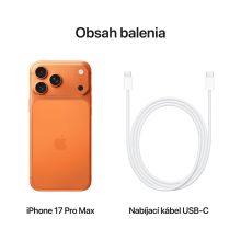iPhone 17 Pro Max 256GB Cosmic Orange