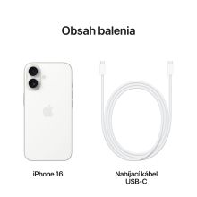 iPhone 16 128GB White