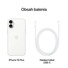 iPhone 16 Plus 128GB White