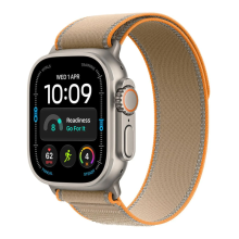Apple Watch Ultra 4 GPS + Cellular 49mm Natural Titanium Case with Sand Trail Loop - S/M
