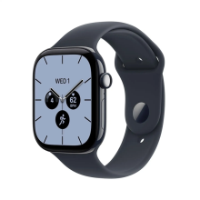 Apple Watch Series 12 GPS + Cellular 42mm Night Blue Ceramic Case with Navy Blue Sport Band - S/M