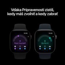 Apple Watch Series 12 GPS + Cellular 42mm Pearl White Ceramic Case with Sand Sport Band - S/M