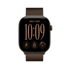 Apple Watch Series 12 GPS 42mm Dark Bronze Aluminium Case with Dark Bronze Milanese Loop