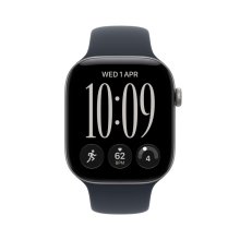 Apple Watch Series 12 GPS + Cellular 42mm Space Grey Aluminium Case with Navy Blue Sport Band - S/M